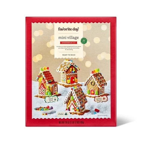 Favorite Day Mini Village Gingerbread Kit Best Gingerbread House Kits For Families From Target