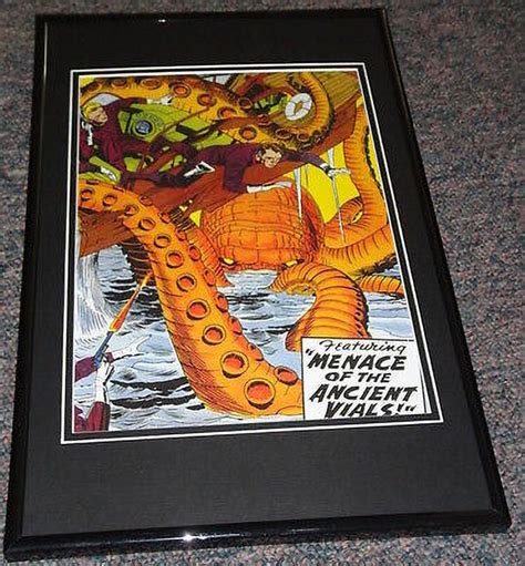 Showcase Comics 12 1958 Dc Framed 9x12 Cover Poster Photo Jack Kirby