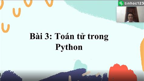 B I Gi Ng Kh A H C L P Tr Nh Python C B N D Nh Cho H C Sinh C P C P