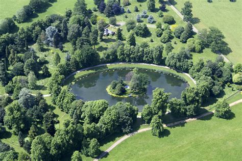 Aerial Image Diana Princess Of Wales Resting Place At Althorp House