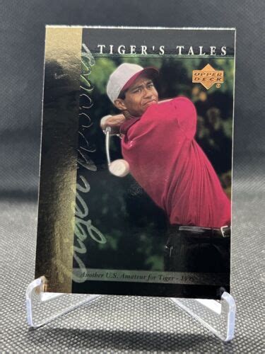 Tiger Woods Rc Upper Deck Tiger S Tales Tt Ebay