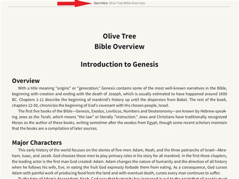 How To Olive Tree Bible Overview Olive Tree