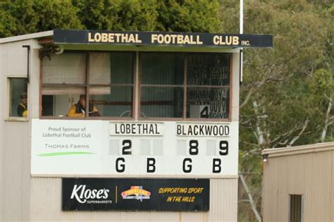 Lobethal, South Australia – Scoreboard pressure