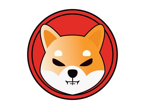 Cryptocurrency Shiba Inu Logo Grafica Di RagilStudio Creative Fabrica