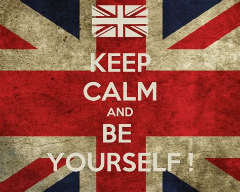 Keep Calm And Be Yourself Poster Winda Keep Calm O Matic