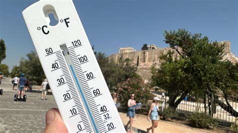 Climat en Grèce le mois de juillet 2024 devient le plus chaud jamais