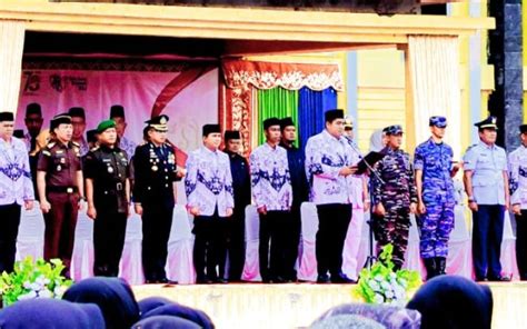 Bupati Bintan Jadi Pembina Upacara Peringatan Hut Pgri Ke 78 Dan Hgn