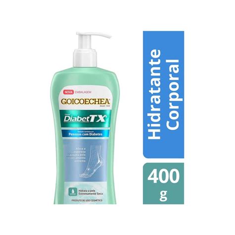 Creme Hidratante Goicoechea Diabet Tx 400g Shopee Brasil