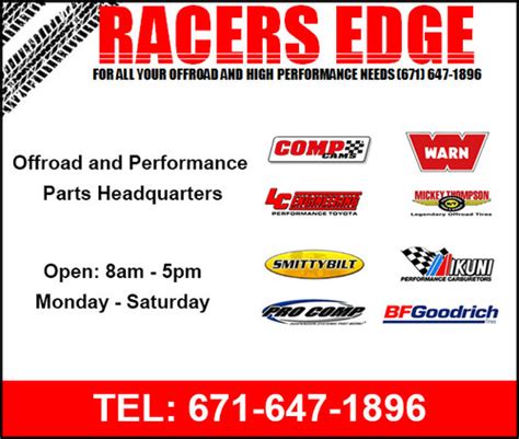 Tamuning Online Directory - Racers Edge - Online Directory