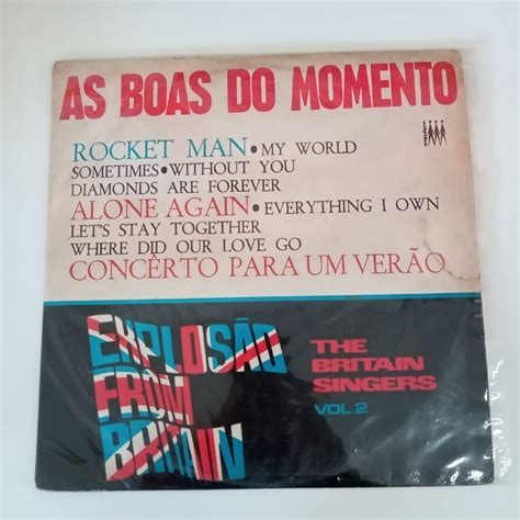 Disco De Vinil As Boas Do Momento Vol Interprete Varios Artistas