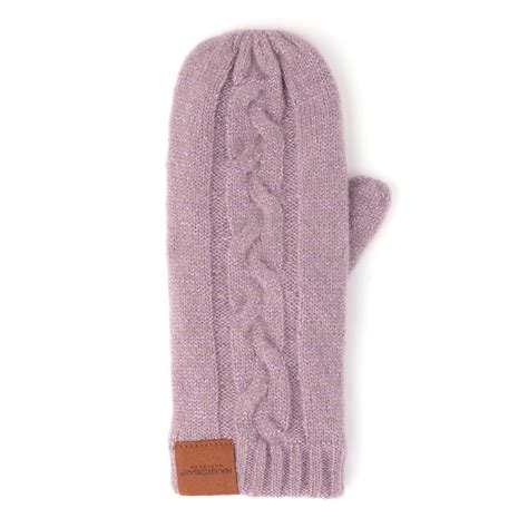 Cable Knit Mittens
