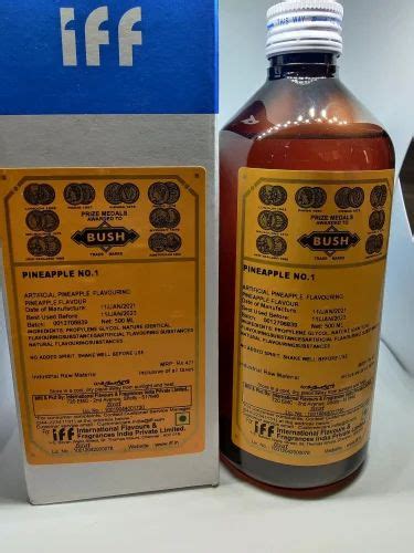 Liquid Iff Banana Flavour Essence For Bakery Packaging Type Bottle