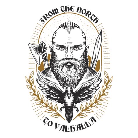 Viking Quote Hand Drawn