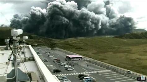 Giappone Esplode Il Vulcano Del Monte Aso Video Mozzafiato METEO