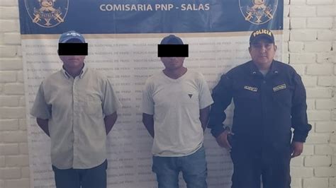 Lambayeque Intervienen A Dos Sujetos Implicados En El Delito De