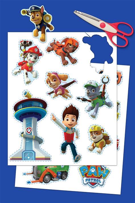 PAW Patrol Printable Stickers | Nickelodeon Parents