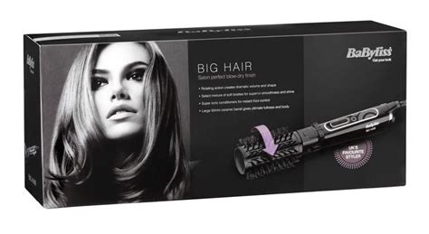 BaByliss Big Hair Rotating Hot Air Blow Dry Brush Dry And Style In One Step Mm Babyliss