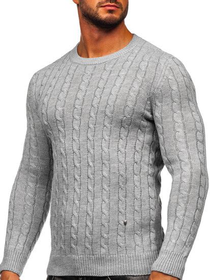 Jersey Para Hombre Gris Bolf Mm Gris