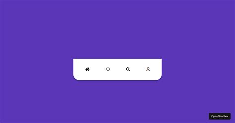 Tab Bar Navigation With React Codesandbox