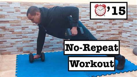 15 Minute Full Body No Repeat Workout For People Who Get Bored Easily