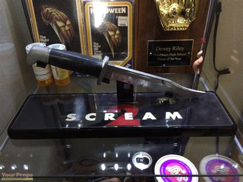 Scream 2 Rubber Stunt Knife original movie prop