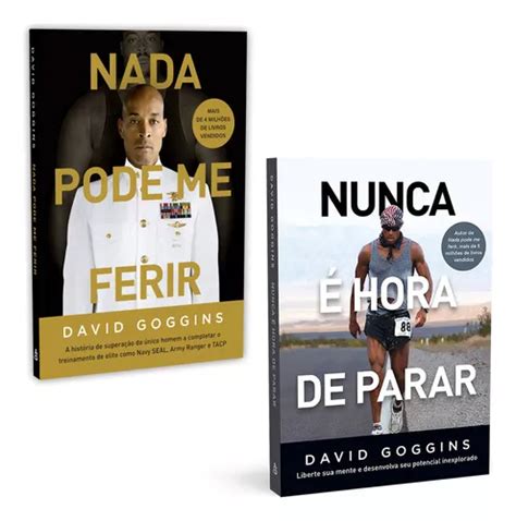 Kit Livros Autoajuda Nada Pode Me Ferir Nunca Hora De Parar