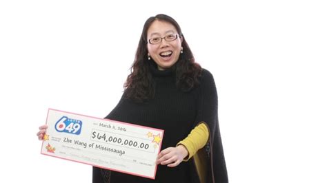 Mississauga Ont Woman Wins 64m Lotto 6 49 Jackpot Largest In