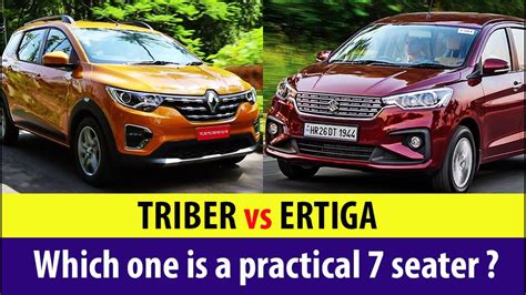 Renault Triber Over Ertiga Why Renault Triber Vs Maruti Suzuki Ertiga Quick Analysis Youtube