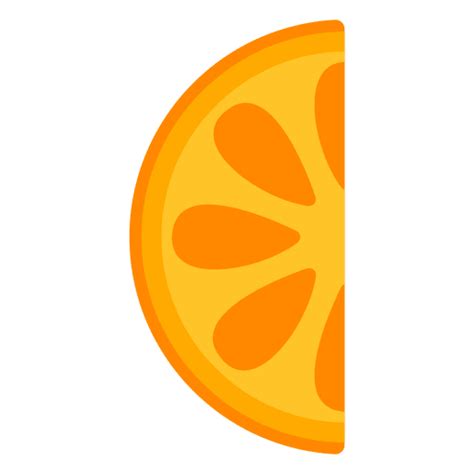 Diseño Png Y Svg De Comida De Limón Naranja Para Camisetas