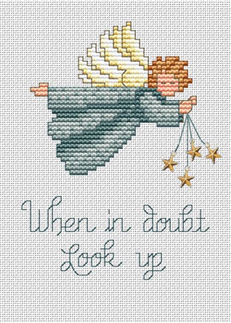 Angel Post Stitches cross stitch chart with charm Sue Hillis Designs ...