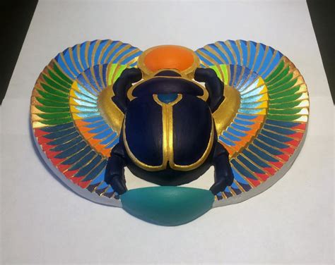 Kheph Ras Egyptian Scarab Egyptian God Egyptian Etsy