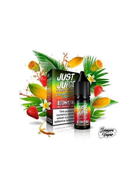 Strawberry And Curuba Nic Salt 10ml Fresas Y Curuba Siempre Vapor