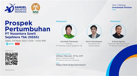 Prospek Pertumbuhan PT Nusantara Sawit Sejahtera Tbk NSSS YouTube