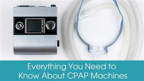 Everything You Need To Know About Cpap Machines And Copd