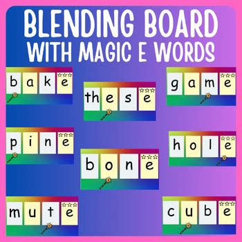 Orton Gillingham Blending Board Bundle With Magic E Words Powerpoint