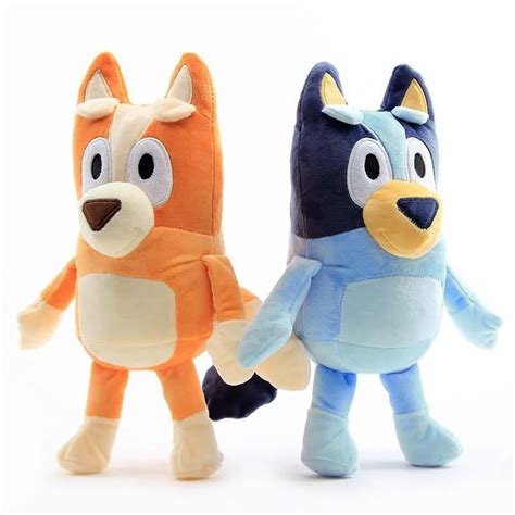 Set Jucarii De Plus Cu Bluey Si Bingo Figurine Cm