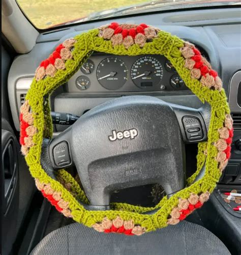 Crochet Steering Wheel Cover Pattern Free Easy Diy Designs Daily Crochet