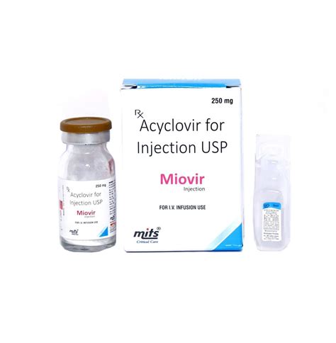 Acyclovir Injection 250 Mg At Rs 396 Vial Pharma Injectables In