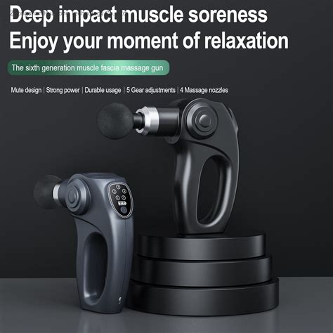 Portable Deep Tissue Percussion Touch Screen Cordless Brushless Motor