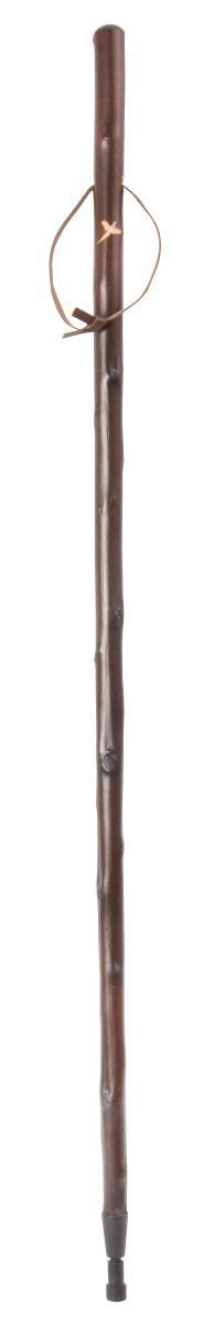 Chestnut Hiking Staff With Pheasant Motif Classic Canes