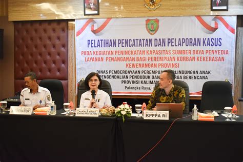 Dp3appkb Prov Kalteng Gelar Pelatihan Pencatatan Dan Pelaporan Kasus