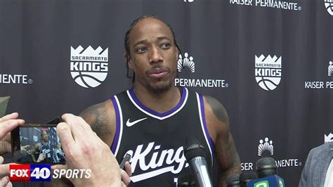 Kings Gf Demar Derozan Sacramento Kings Media Day 2024 Youtube