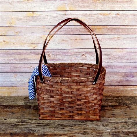 Shopping Bag Basket Dutch Country General Store