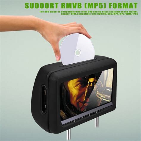 Ready Stock Ready Stock Inch Headrest Dvd Player Car Rear Seat