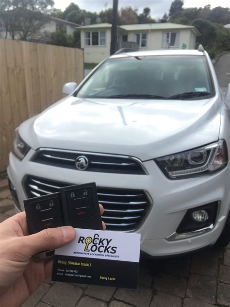 Making A Remote Key For Holden Captiva Rockylocks Automotive