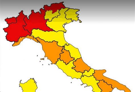 Nuove Zone Rosse E Arancioni Le Regioni Che Potrebbero Cambiare Colore