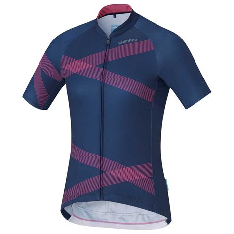 Shimano Team Short Sleeve Jersey Blue Bikeinn