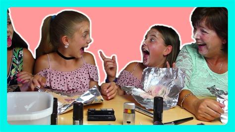 МАКИЯЖ С ФОЛЬГОЙ ЧЕЛЛЕНДЖ ИЛИ БРОВИ НА ЛБУ !? - YouTube