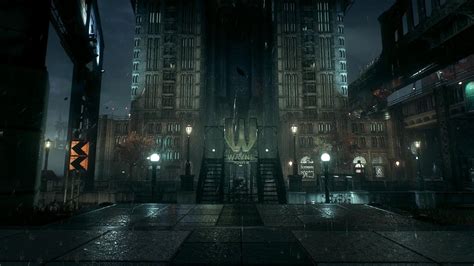 Wayne Tower Architecture In Gaming Batman Arkham Knight YouTube