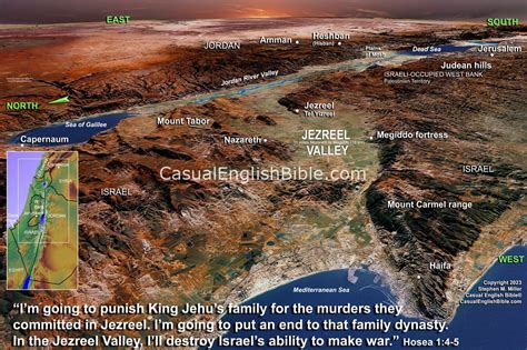 Jezreel Valley Maps And Videos Page 6 Of 6 Casual English Bible